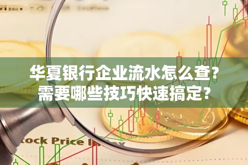华夏银行企业流水怎么查？需要哪些技巧快速搞定？