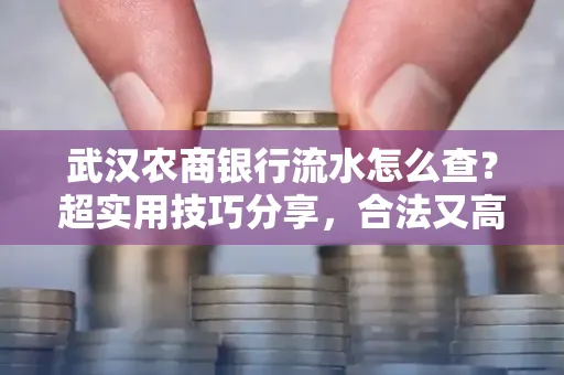 武汉农商银行流水怎么查？超实用技巧分享，合法又高效！
