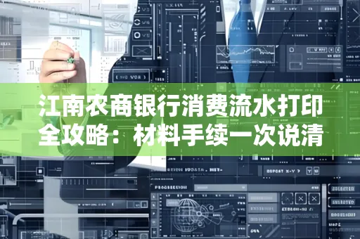 江南农商银行消费流水打印全攻略：材料手续一次说清！