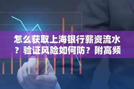 怎么获取上海银行薪资流水？验证风险如何防？附高频场景全攻略！